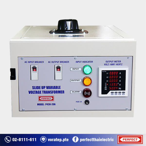 VARIAC P430-20A front 600px